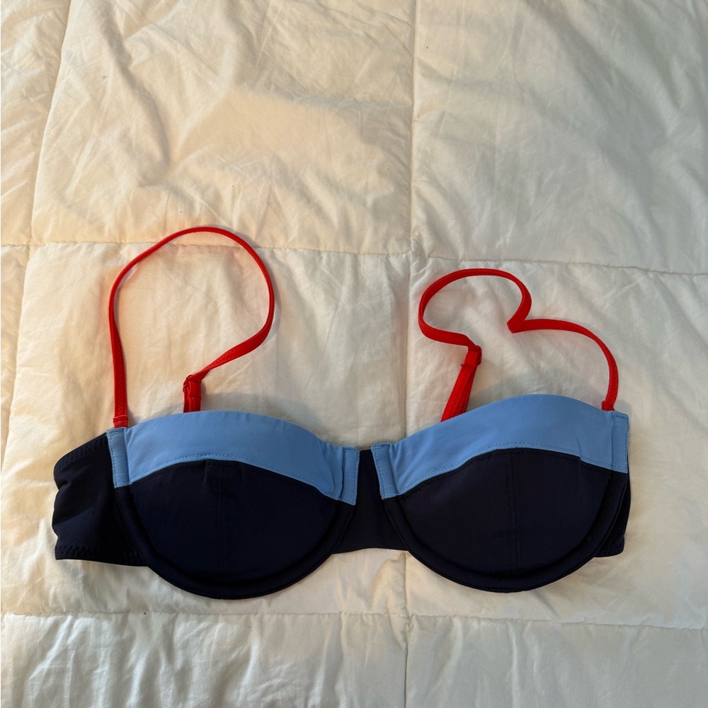 Zimmermann Colorful Patchwork Bikini Top - image 6